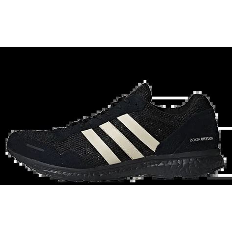 Buy Undefeated x adiZero Adios 3 'Black' 